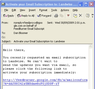 EmailNoticeFeeds EmailNoticeFeeds